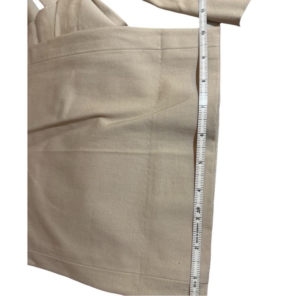 White House Black Market Beige Modern Boot Trouser Pants, size 10R - Picture 7 of 13